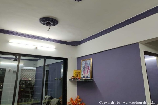 Interior Painting, and Home Painting Recent Project at Navi Mumbai Mumbai
