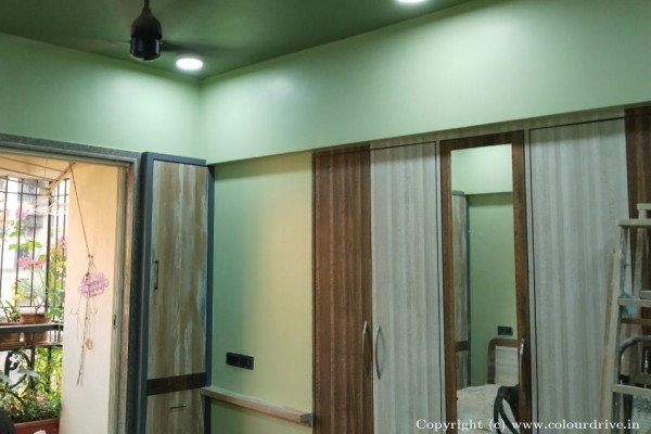 Interior Painting, and Home Painting Recent Project at Thane West Mumbai