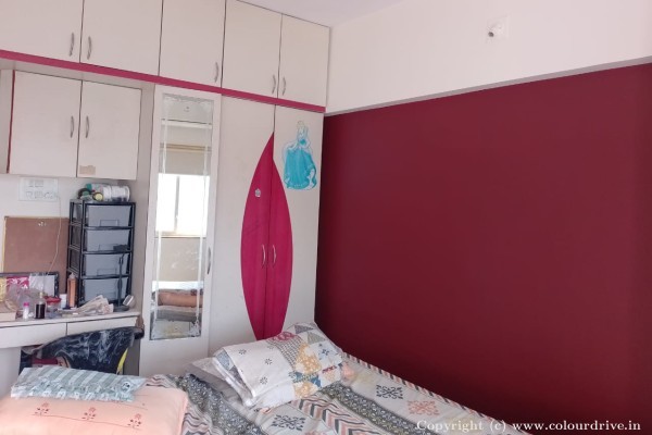 Enamel Painting, Interior Painting, and Home Painting Recent Project at Wakad Pune