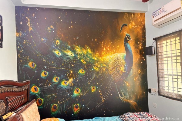 Exterior Painting, Interior Painting, Wallpaper, and Home Painting Recent Project at Nagole Hyderabad