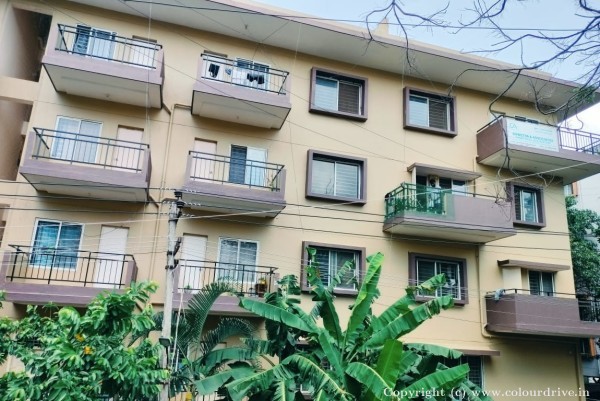 Enamel Painting, Exterior Painting, Interior Painting, and Home Painting Recent Project at Kammasandra, Electronic City Bangalore