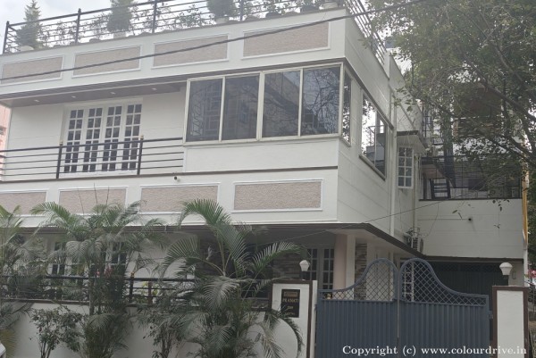 Exterior Painting, Interior Painting, Texture Painting, Wood Polish, and Home Painting Recent Project at Rajarajeshwari Nagar Bangalore
